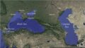 黒海とカスピ海【陸地に囲 …